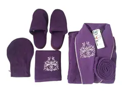 سرویس حوله پالتویی 4 تکه مردانه کاوالی هوم