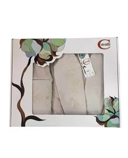 سرویس حوله پالتویی 4 تکه کاوالی هوم