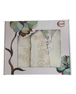 سرویس حوله پالتویی 4 تکه کاوالی هوم