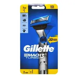 خودتراش ژیلت مدل Mach3 Turbo | فروشگاه چاپار انلاین