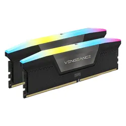 رم دسکتاپ DDR5 دوکاناله 7200مگاهرتز کورسیر مدل VENGEANCE RGB ظرفیت 32 گیگابایت