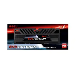رم دسکتاپ DDR4 دو کاناله 3200 مگاهرتز GEIL EVO POTENZA ظرفیت 16 گیگابایت