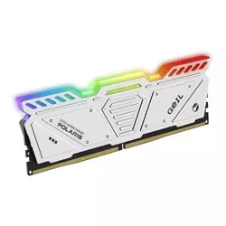 رم دسکتاپ DDR5 دو کاناله 5200 مگاهرتز  GEIL POLARIS WHITE ظرفیت 32 گیگابایت
