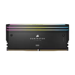 رم دسکتاپ DDR5 دو کاناله 6600 مگاهرتز کورسیر مدل DOMINATOR TITANIUM RGB ظرفیت 32 گیگابایت CL32