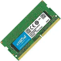 رم لپ تاپ DDR4 تک کاناله 3200 مگاهرتز Crucial ظرفیت 32 گیگابایت