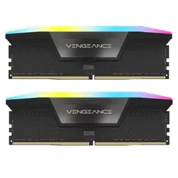 رم دسکتاپ DDR5 دو کاناله 5200 مگاهرتز کورسیر مدل VENGEANCE AMD EXPO RGB ظرفیت 32 گیگابایت CL40