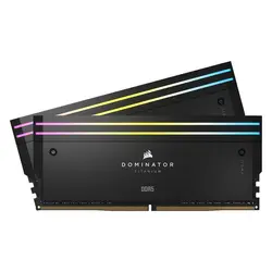 رم دسکتاپ DDR5 دو کاناله 7200 مگاهرتز کورسیر مدل DOMINATOR TITANIUM RGB ظرفیت 48 گیگابایت CL36