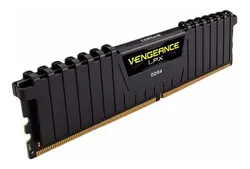 رم دسکتاپ DDR4 تک کاناله 3200 مگاهرتز CL16 کورسیر مدل Vengeance LPX ظرفیت 16گیگابایت