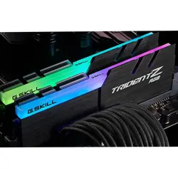 رم دسکتاپ DDR4 دو کاناله 3200 مگاهرتز جی اسکیل مدل Trident Z RGBظرفیت 16 گیگابایت CL16