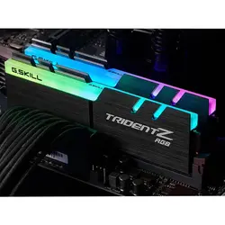 رم دسکتاپ DDR4 دو کاناله 3200 مگاهرتز جی اسکیل مدل Trident Z RGBظرفیت 16 گیگابایت CL16