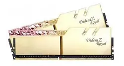 رم دسکتاپ DDR4 دو کاناله 4000 مگاهرتز جی اسکیل مدل Trident Z Royal Gold ظرفیت 16 گیگابایت CL18