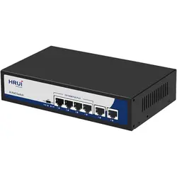 سوییچ POE برند HRUI مدل HR900-AF-42N - دوربین داهوا