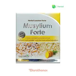 پودر موسیلیوم فورت ایران داروک 7 عدد ساشه با طعم آناناس