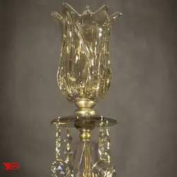 شمعدان کریستال کد 0510 دکورابو