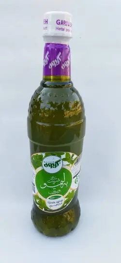 شربت گیاهی به لیمو