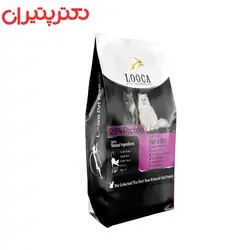غذای خشک گربه لوکا مدل پوست و مو وزن 2 کیلوگرم