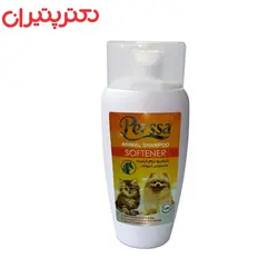 شامپو نرم کننده حیوانات پرسا حجم 250 میلی لیتر