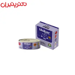 کنسرو غذای بچه گربه شایر مدل ماهی وزن 90 گرم