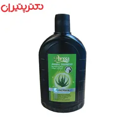 شامپو سگ و گربه پرسا مدل آلوئه ورا حجم ۵۰۰ میلی لیتر
