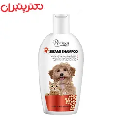 شامپو سگ و گربه پرسا مدل کنجد وزن 500 گرم