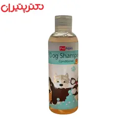 شامپو سگ پت آلپین مدل نرم کننده حجم 200 میلی لیتر
