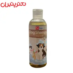شامپو سگ پت آلپین مدل نارگیل حجم 200 میلی لیتر