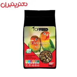غذای خشک طوطی برزیلی تاپ فید مدل Nuts (آجیلی)  وزن 750 گرم