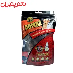 غذای تشویقی سگ و گربه بمبا مدل گوشت قرمز وزن 100 گرم
