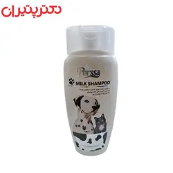 شامپو سگ و گربه پرسا مدل شیر حجم 250 میلی لیتر