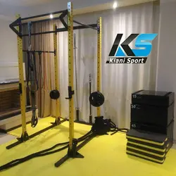 این سازه ی کراسفیت دیواری یکی از بهترین گزینه های سازه های باشگاهی است.
