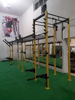 اولین سازه کراس فیت دارای نردبان ماهی (7 متر طول_320 ارتفاع در اوج_150عرض)