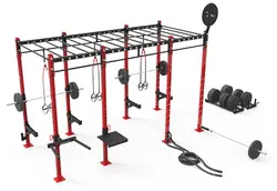 سازه کراس فیت مکعبی شکل نهایت استادی در ساخت سازه های ورزش کراس فیت است .