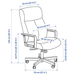 صندلی چرخدار ایکیا MILLBERGET