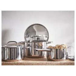 ست پخت و پز استیل ایکیا IKEA 365+
