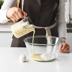 پیمانه شیشه ای نیم لیتری ایکیا VARDAGEN