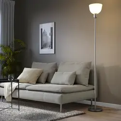 آباژور ایستاده نقره ای ایکیا HEKTOGRAM