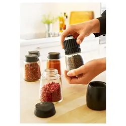 شیشه ادویه 4 عددی ایکیا IKEA 365+ IHÄRDIG