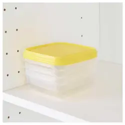 ظروف درب دار 3 عددی ایکیا PRUTA