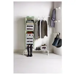 چوب لباسی سفید 8 عددی ایکیا BUMERANG