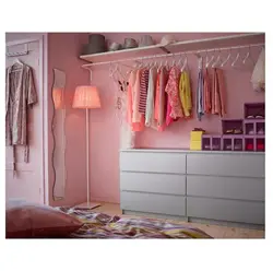 چوب لباسی سفید 8 عددی ایکیا BUMERANG