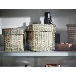 سبد حصیری ایکیا LURPASSA