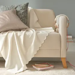 پتو سفید ایکیا THORGUN