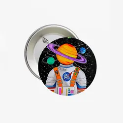 پیکسل طرح آدم فضایی