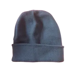 کلاه طرح ساده آبی نفتی