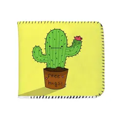 کیف پول طرح کاکتوس