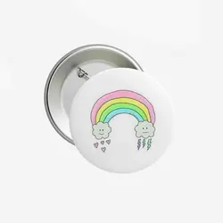 پیکسل طرح رنگین کمانی