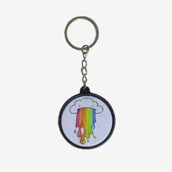 جاکلیدی طرح رنگین کمان