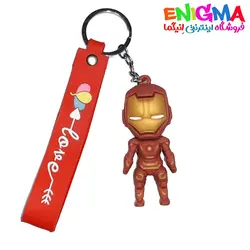 جاکلیدی سیلیکونی فانتزی مدل آیرون من (مرد آهنی)