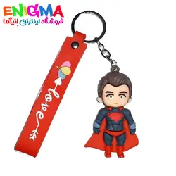 جاکلیدی سیلیکونی فانتزی مدل سوپرمن