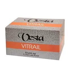 رنگ ویترای 12 رنگ وستا 40 میل - فروشگاه اینترنتی اِشل آرت